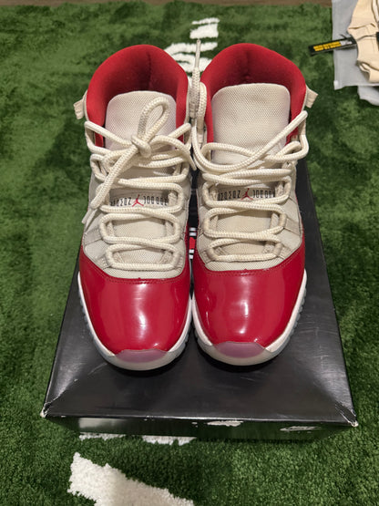 Used Authentic Jordan Cherry 11s