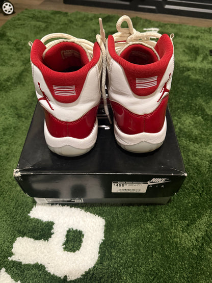Used Authentic Jordan Cherry 11s